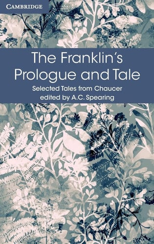 Front Cover Of The Franklin's Prologue and Tale