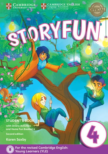 Front Cover Of Storyfun for Movers Level 4 Student's Book with Online Activities and Home Fun Booklet 4