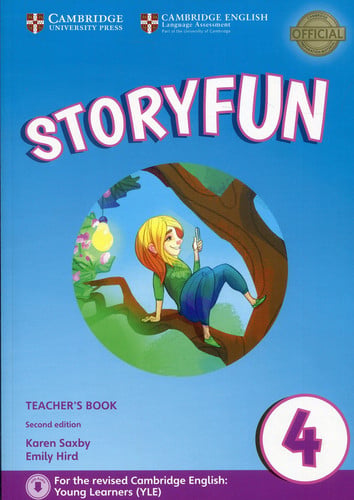 Front Cover Of Storyfun Level 4 Teacher's Book with Audio