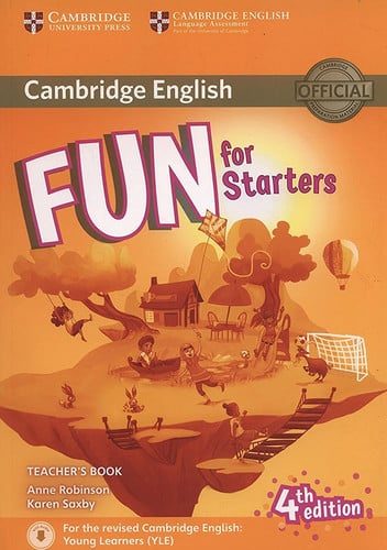 Front Cover Of Fun for Starters Teacher's Book with Downloadable Audio