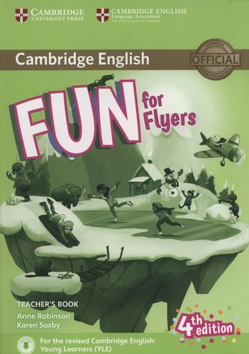 Front Cover Of Fun for Flyers Teacher's Book with Downloadable Audio