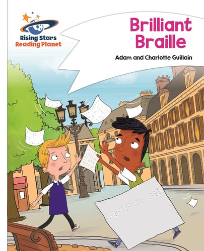 Front Cover Of Rp - Brilliant Braille - White: Comet Street Kids