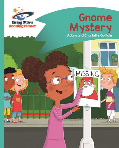 Front Cover Of Rp - Gnome Mystery - Turquoise: Comet Street Kids