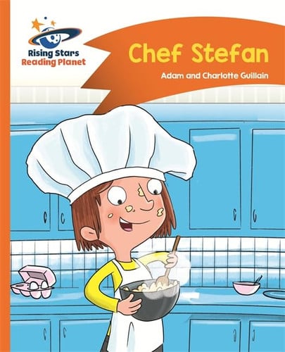 Front Cover Of Rp - Chef Stefan - Orange: Comet Street Kids