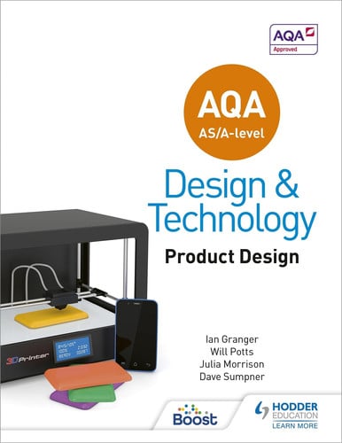 Front Cover Of Aqa As/A-Level Design & Technology: Product Design