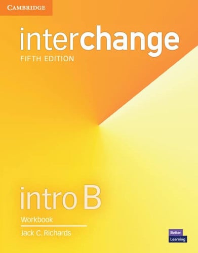 Front Cover Of Interchange Intro B Workbook