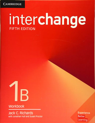Front Cover Of Interchange Level 1B Workbook