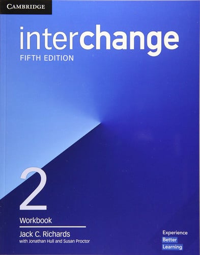 Front Cover Of Interchange Level 2 Workbook