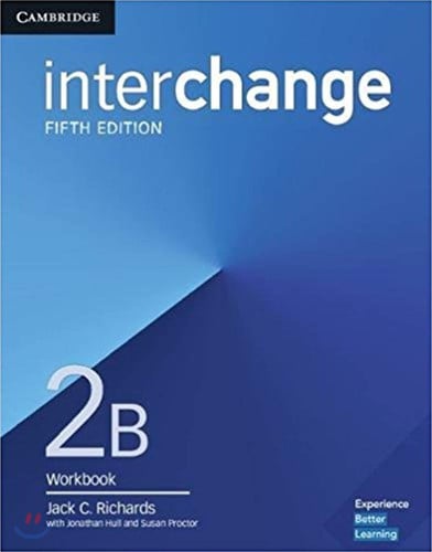 Front Cover Of Interchange Level 2B Workbook