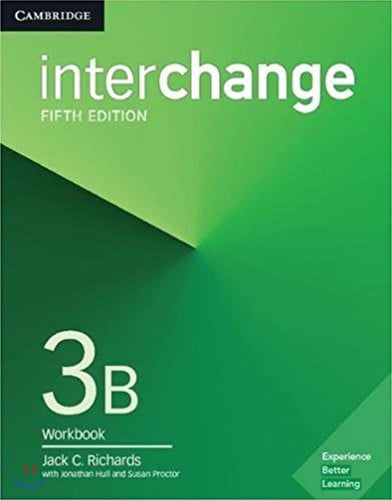 Front Cover Of Interchange Level 3B Workbook