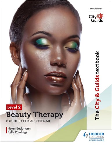 Front Cover Of C&G Textbook Beauty Therapy Lvl 2