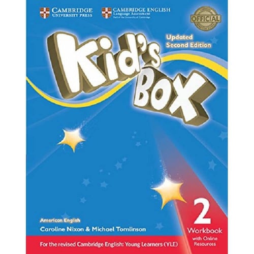 Front Cover Of Kid's Box Level 2 Workbook with Online Resources American English