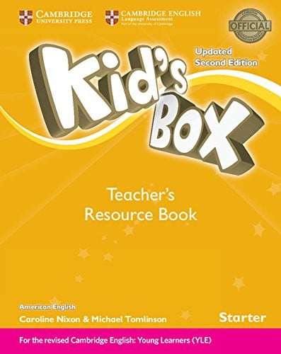 Front Cover Of Kid's Box Starter Teacher's Resource Book with Online Audio American English
