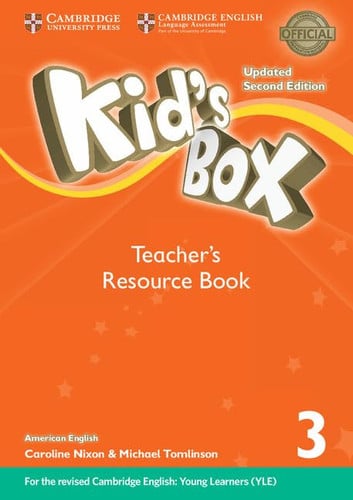 Front Cover Of Kid's Box Level 3 Teacher's Resource Book with Online Audio American English