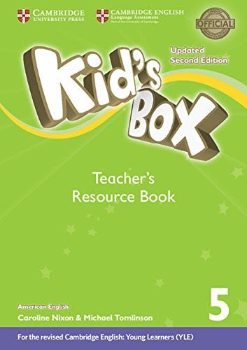 Front Cover Of Kid's Box Level 5 Teacher's Resource Book with Online Audio American English