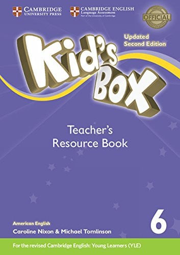 Front Cover Of Kid's Box Level 6 Teacher's Resource Book with Online Audio American English