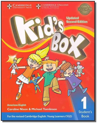 Front Cover Of Kid's Box Level 1 Student's Book American English