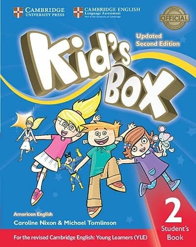 Front Cover Of Kid's Box Level 2 Student's Book American English