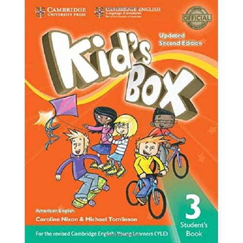 Front Cover Of Kid's Box Level 3 Student's Book American English