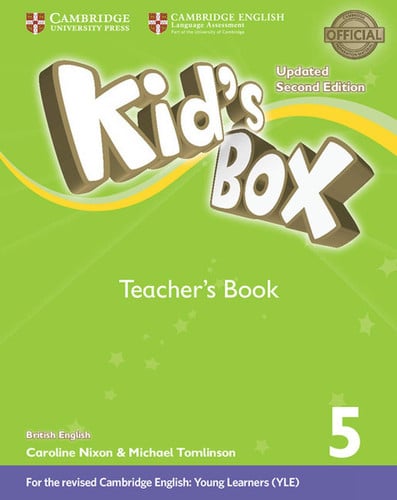 Front Cover Of Kid's Box Level 5 Teacher's Book British English