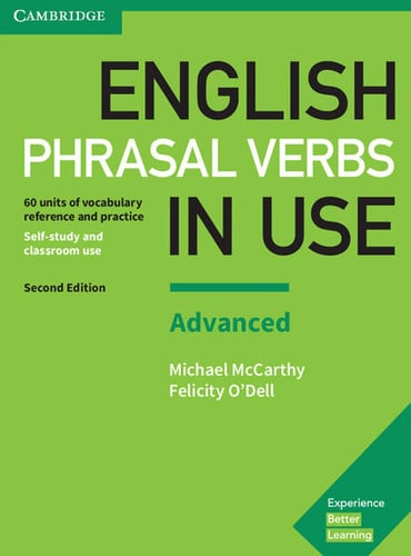 Front Cover Of English Phrasal Verbs in Use Advanced Book with Answers