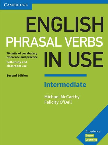 Front Cover Of English Phrasal Verbs in Use Intermediate Book with Answers
