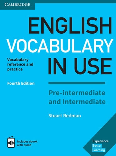 Front Cover Of English Vocabulary in Use Pre intermediate and Intermediate Book with Answers and Enhanced eBook