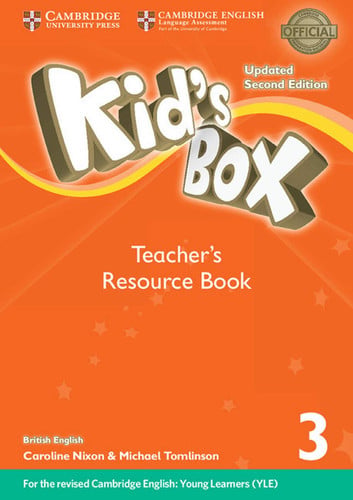 Front Cover Of Kid's Box Level 3 Teacher's Resource Book with Online Audio British English