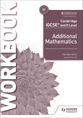 Front Cover Of Cam/Ie And O Level Additional Mathematics Wb