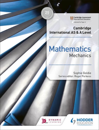 Front Cover Of Cam/Ie As & A Level Mathematics Mechanics