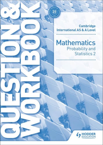Front Cover Of Cam/Ie As & A Lev Maths Prob & Stat 2 Q & Wb