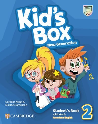 Front Cover Of Kid s Box New Generation Level 2 Student's Book with eBook American English