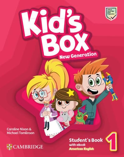 Front Cover Of Kid s Box New Generation Level 1 Student's Book with eBook American English