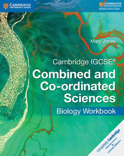 Front Cover Of Cambridge IGCSE™ Combined and Co-ordinated Sciences Biology Workbook
