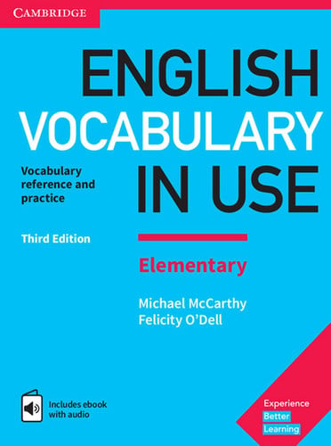Front Cover Of English Vocabulary in Use Elementary Book with Answers and Enhanced eBook