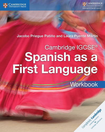 Front Cover Of Cambridge IGCSE® Spanish as a First Language Workbook