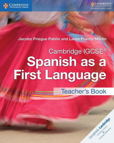 Front Cover Of Cambridge IGCSE® Spanish as a First Language Teacher's Book