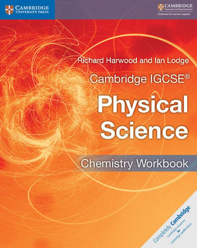 Front Cover Of Cambridge IGCSE® Physical Science Chemistry Workbook