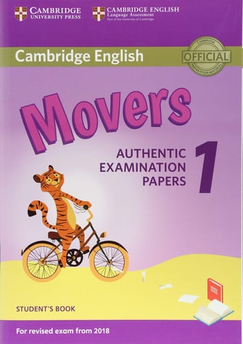 Front Cover Of Cambridge English Movers 1 for Revised Exam from 2018 Student's Book