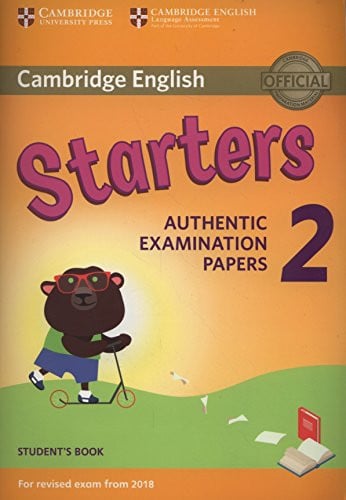 Front Cover Of Cambridge English Young Learners 2 for Revised Exam from 2018 Starters Student's Book