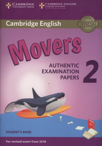 Front Cover Of Cambridge English Young Learners 2 for Revised Exam from 2018 Movers Student's Book