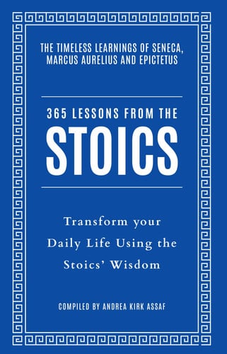 Front Cover Of 365 Lessons From The Stoics Pb
