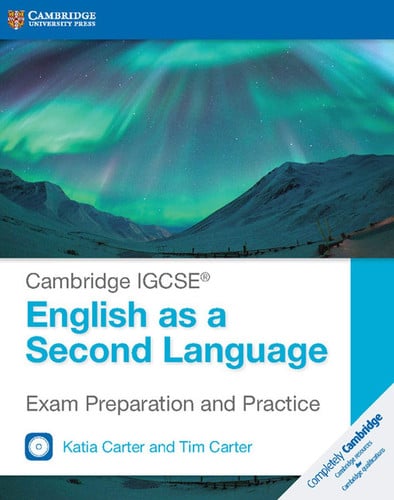 Front Cover Of Cambridge IGCSE™ English as a Second Language Exam Preparation and Practice with Audio CD