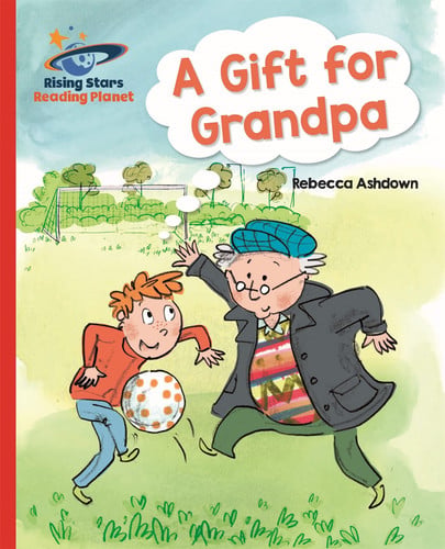 Front Cover Of A Gift For Grandpa - Red A