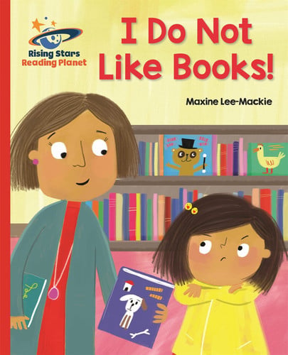 Front Cover Of I Do Not Like Books! - Red B