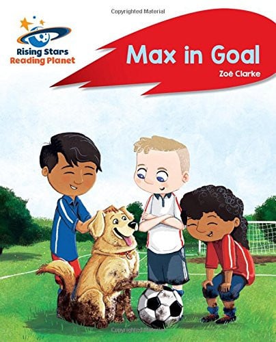 Front Cover Of Max In Goal - Red B