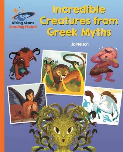 Front Cover Of Incredible Creatures From Greek Myths
