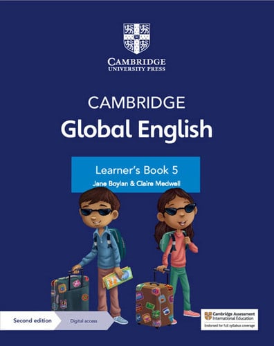 Front Cover Of Cambridge Global English Learner’s Book with Digital Access Stage 5