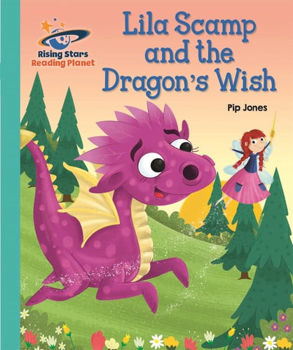Front Cover Of Lila Scamp And The Dragon���S Wish - Tur