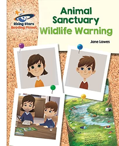 Front Cover Of Wildlife Warning - White
